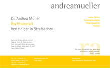 Tablet Screenshot of andreamueller.at